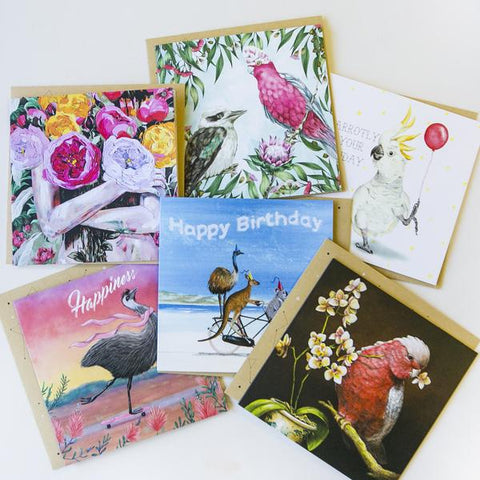 Premium mini greeting LalaLand card